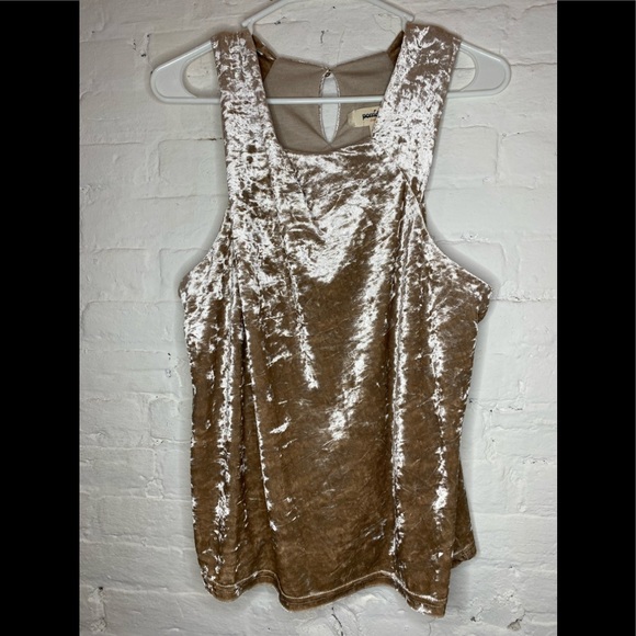 🆕 Porridge Clothing Jessie Velvet Halter Top - Picture 6 of 9
